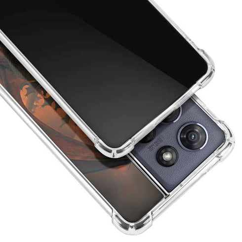 Fireball Dragon by Vincent Hie Moto G Stylus 5G (2025) Clear Case