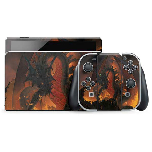 Fireball Dragon by Vincent Hie Nintendo Skins