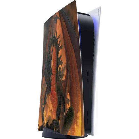 Fireball Dragon by Vincent Hie PlayStation PS5 Skins