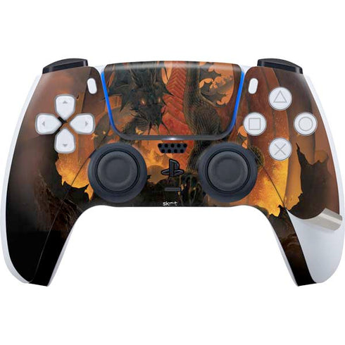 Fireball Dragon by Vincent Hie PS5 Pro Disk Bundle Skin