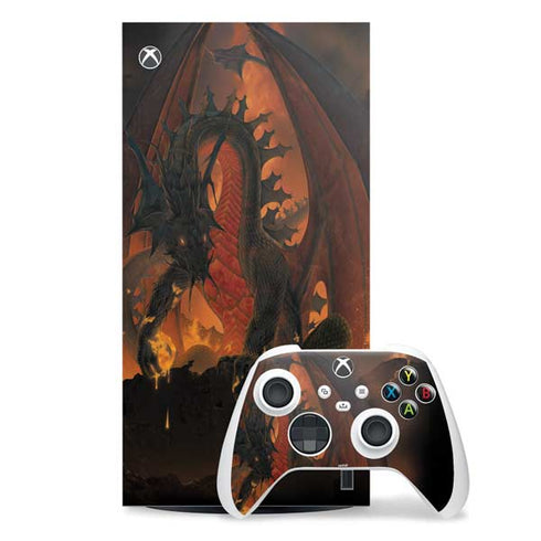Fireball Dragon by Vincent Hie Xbox Series X Skins