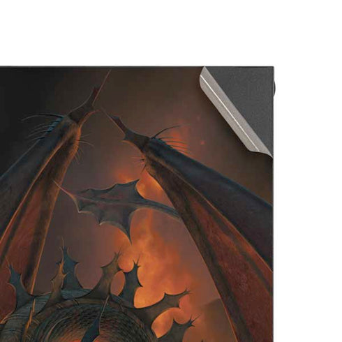 Fireball Dragon by Vincent Hie XBox Series X Digital Edition Console Skin