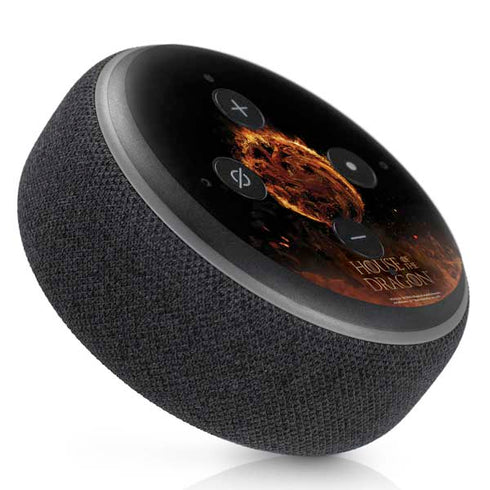 HBO House of the Dragon Flaming Tararyen Sigil Amazon Echo Dot Skin