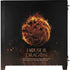 HBO House of the Dragon Flaming Tararyen Sigil Corsair 4000D Tempered Glass Mid-Tower ATX Case Skin