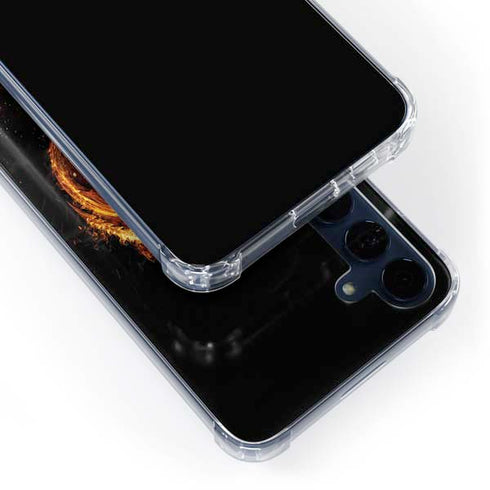 HBO House of the Dragon Flaming Tararyen Sigil Galaxy A35 5G Clear Case