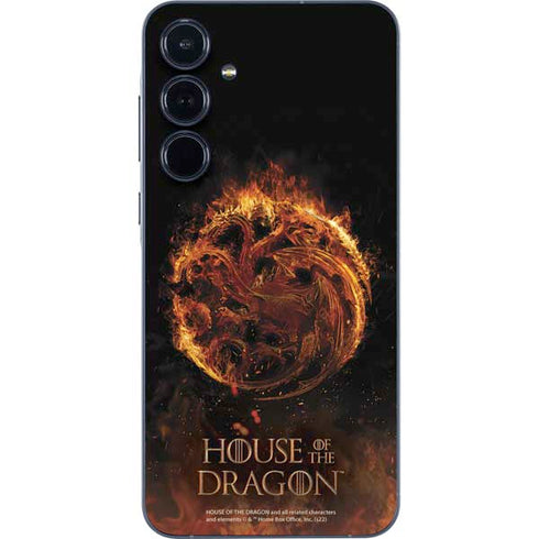 HBO House of the Dragon Flaming Tararyen Sigil Galaxy A36 5G Skin