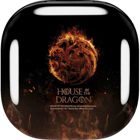 HBO House of the Dragon Flaming Tararyen Sigil Galaxy Buds Live Skin