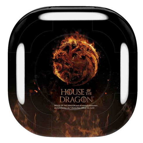 HBO House of the Dragon Flaming Tararyen Sigil Galaxy Buds Live Skin