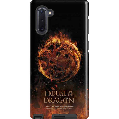 HBO House of the Dragon Flaming Tararyen Sigil Galaxy Cases
