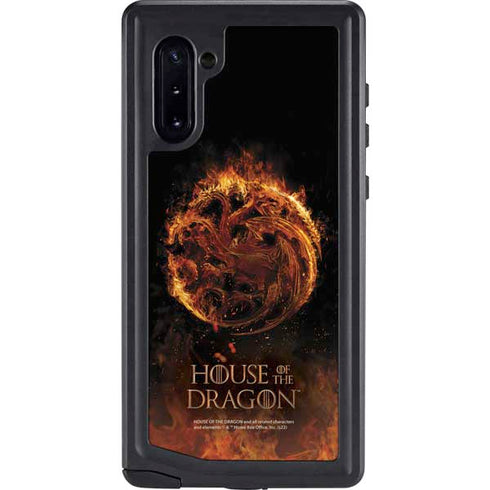 HBO House of the Dragon Flaming Tararyen Sigil Galaxy Cases