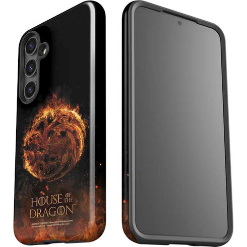 HBO House of the Dragon Flaming Tararyen Sigil Galaxy S25 Impact Case