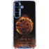 HBO House of the Dragon Flaming Tararyen Sigil Galaxy S25 FE Clear Case