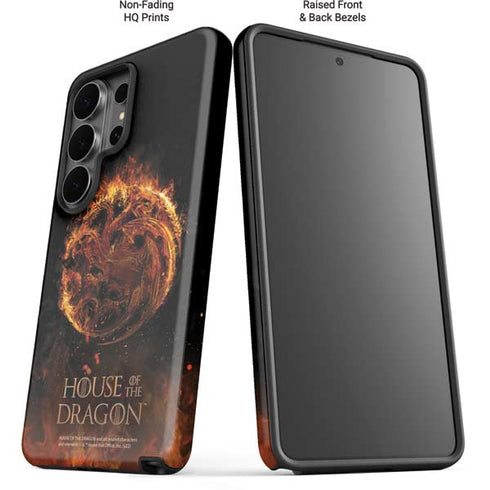 HBO House of the Dragon Flaming Tararyen Sigil Galaxy S26 Ultra Impact Case