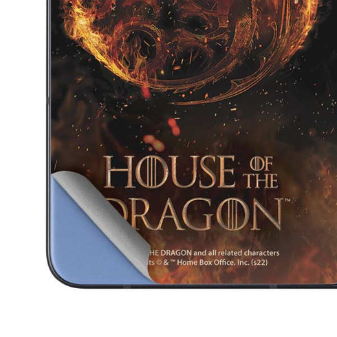 HBO House of the Dragon Flaming Tararyen Sigil Galaxy Z Fold5 5G Skin