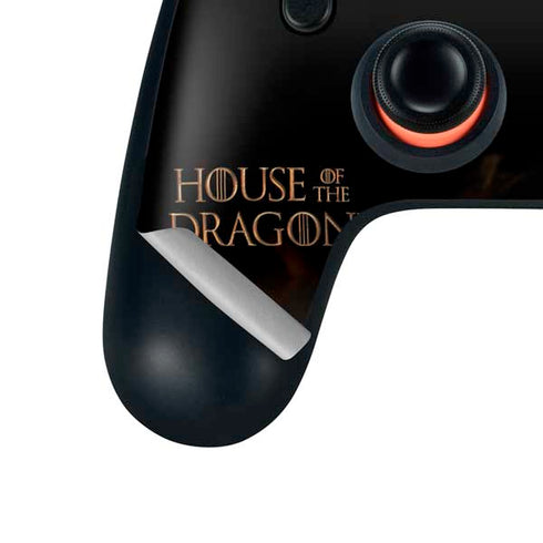 HBO House of the Dragon Flaming Tararyen Sigil Google Stadia Controller Skin