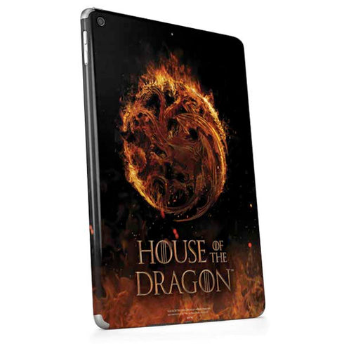HBO House of the Dragon Flaming Tararyen Sigil Apple iPad Skin