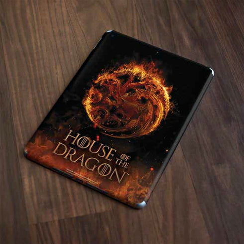 HBO House of the Dragon Flaming Tararyen Sigil Apple iPad Skin