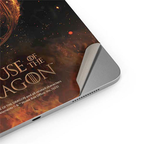 HBO House of the Dragon Flaming Tararyen Sigil Apple iPad Air Skin