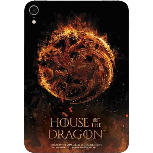 HBO House of the Dragon Flaming Tararyen Sigil Apple iPad Mini Skin