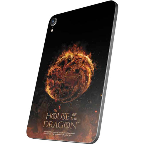HBO House of the Dragon Flaming Tararyen Sigil Apple iPad Mini Skin