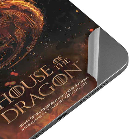 HBO House of the Dragon Flaming Tararyen Sigil Apple iPad Mini Skin
