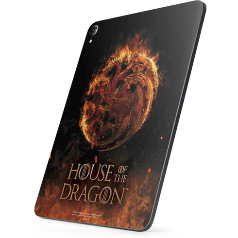 HBO House of the Dragon Flaming Tararyen Sigil Apple iPad Pro Skin