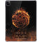 HBO House of the Dragon Flaming Tararyen Sigil iPad Pro 11in (2024) Clear Case