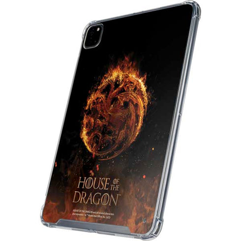 HBO House of the Dragon Flaming Tararyen Sigil iPad Cases