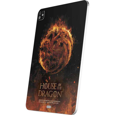 HBO House of the Dragon Flaming Tararyen Sigil iPad Pro 13in M4 (2024) Skin