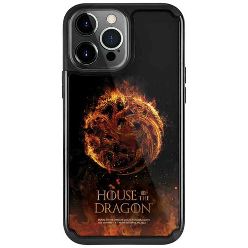 HBO House of the Dragon Flaming Tararyen Sigil iPhone Cases