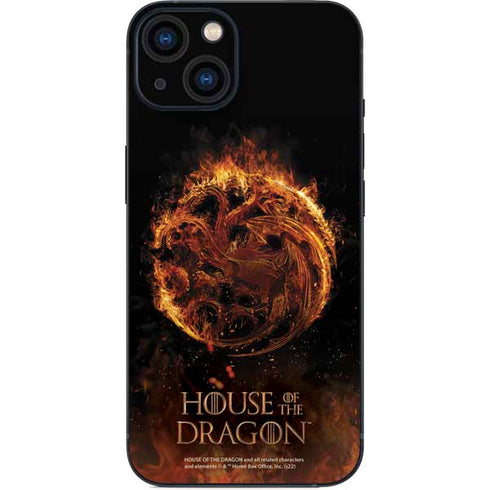 HBO House of the Dragon Flaming Tararyen Sigil iPhone Skins