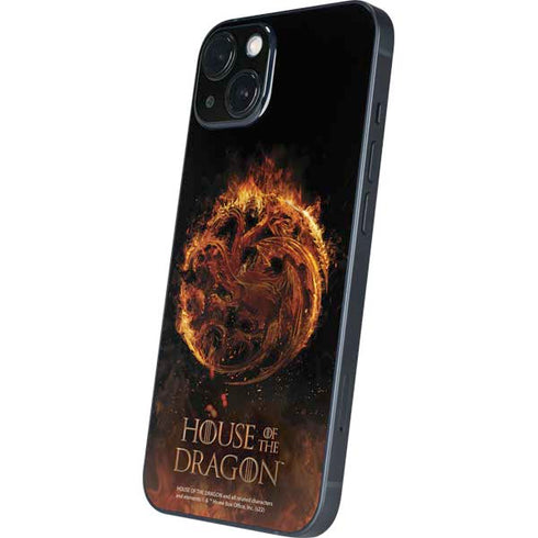 HBO House of the Dragon Flaming Tararyen Sigil iPhone Skins