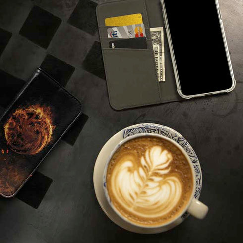 HBO House of the Dragon Flaming Tararyen Sigil iPhone 15 Pro Folio Case