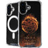 HBO House of the Dragon Flaming Tararyen Sigil iPhone 16 MagSafe Case