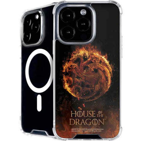 HBO House of the Dragon Flaming Tararyen Sigil iPhone 16 Pro MagSafe Case