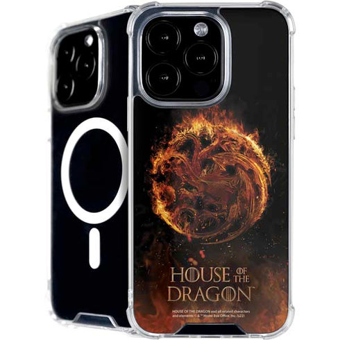 HBO House of the Dragon Flaming Tararyen Sigil iPhone 16 Pro Max MagSafe Case