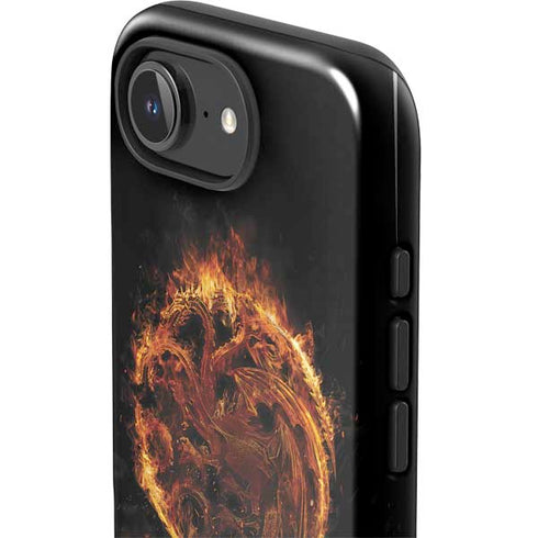 HBO House of the Dragon Flaming Tararyen Sigil iPhone 16e Impact Case