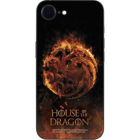 HBO House of the Dragon Flaming Tararyen Sigil iPhone 16e Skin