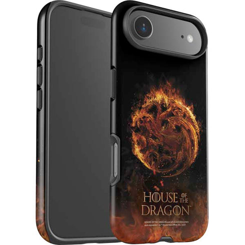 HBO House of the Dragon Flaming Tararyen Sigil iPhone 17 Air Impact Case
