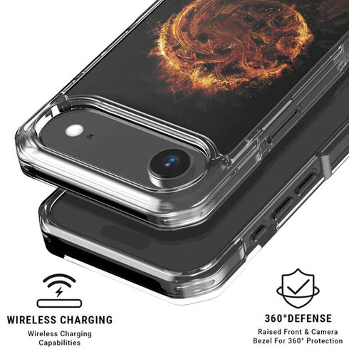 HBO House of the Dragon Flaming Tararyen Sigil iPhone 17 Air MagSafe Case