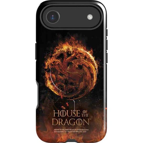 HBO House of the Dragon Flaming Tararyen Sigil iPhone 17 Air Magsafe Impact Case