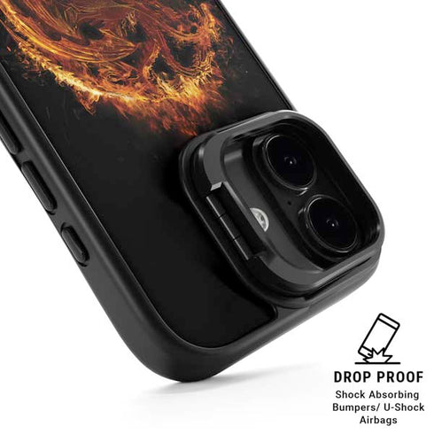 HBO House of the Dragon Flaming Tararyen Sigil iPhone 17 Kickstand Case