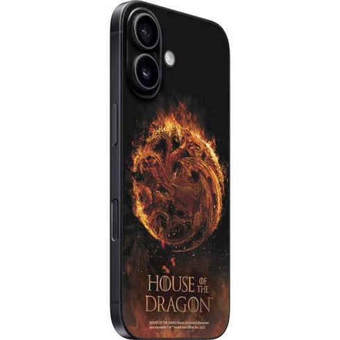 HBO House of the Dragon Flaming Tararyen Sigil iPhone 17 Skin