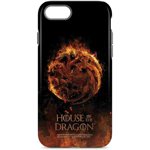 HBO House of the Dragon Flaming Tararyen Sigil iPhone Cases