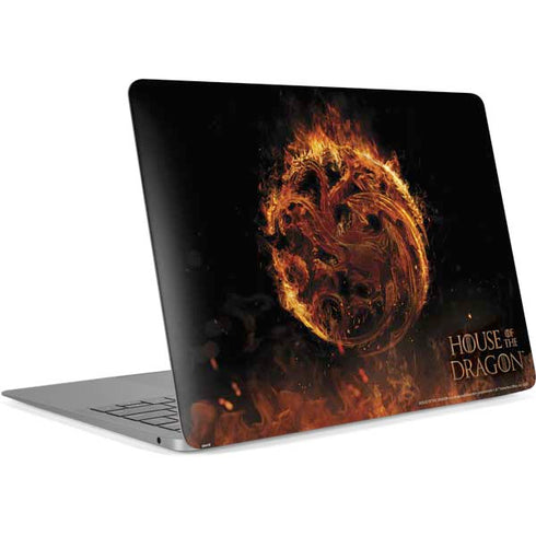 HBO House of the Dragon Flaming Tararyen Sigil Apple MacBook Air Skin