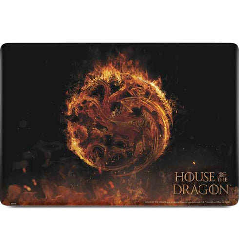 HBO House of the Dragon Flaming Tararyen Sigil MacBook Skins