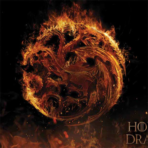 HBO House of the Dragon Flaming Tararyen Sigil MacBook Skins