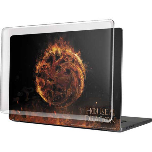 HBO House of the Dragon Flaming Tararyen Sigil MacBook Cases