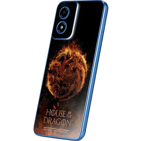 HBO House of the Dragon Flaming Tararyen Sigil Moto G Play 4G (2024) Skin