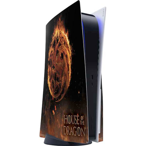 HBO House of the Dragon Flaming Tararyen Sigil PlayStation PS5 Skins